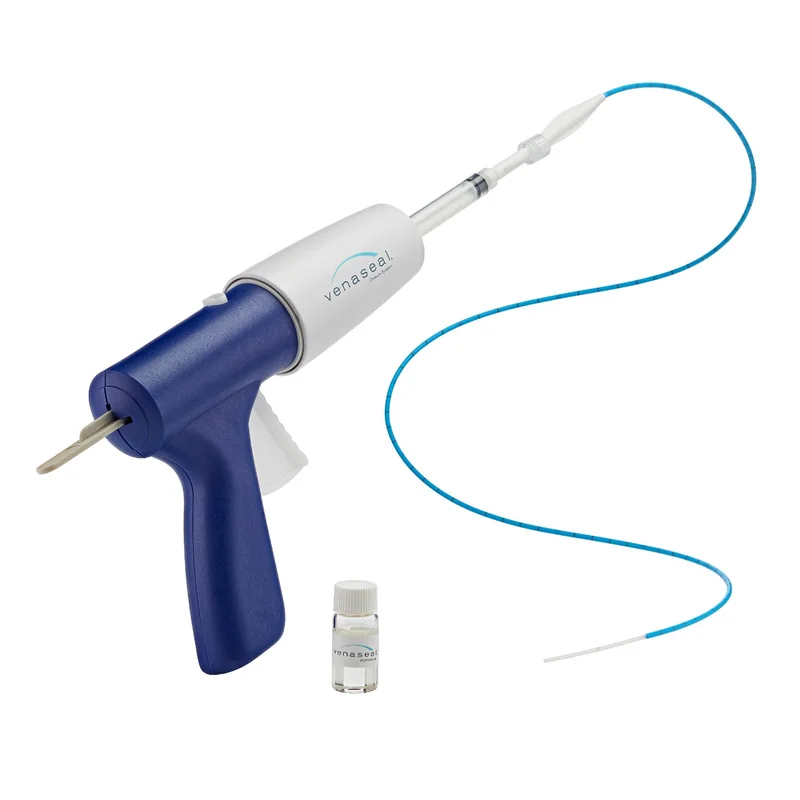 The VenaSeal™ closure system catheter and adhesive